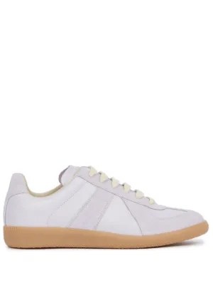 マルジェラ　スニーカー　42 replica チェック　lambskin Maison Margiela Replica Sneakers | White | FARFETCH