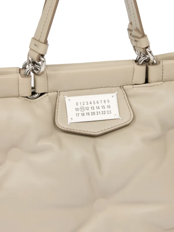 Maison Margiela Small Glam Slam Tote Bag | Neutrals | FARFETCH CA
