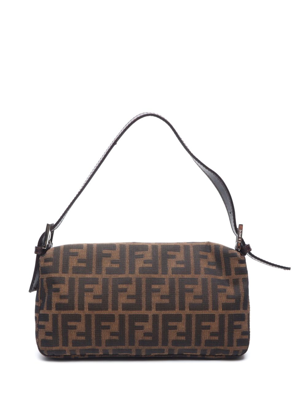 Fendi Pre-Owned Mamma Baguette Zucca shoulder bag - Bruin