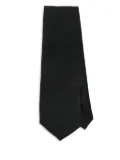 SANDRO twill tie - Black