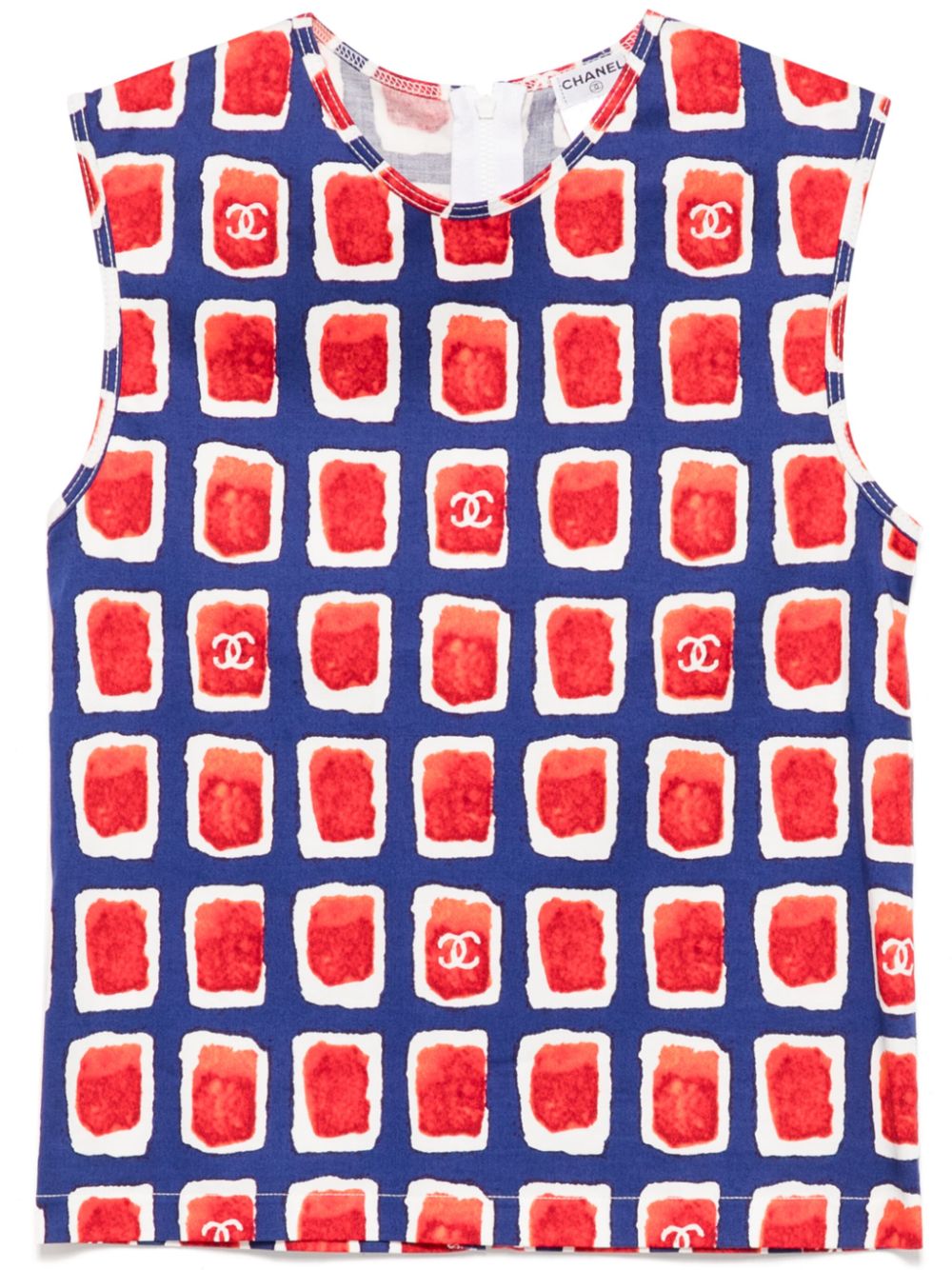 2001 graphic-print tank top