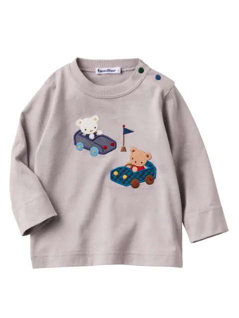 familiar teddy-bear T-shirt