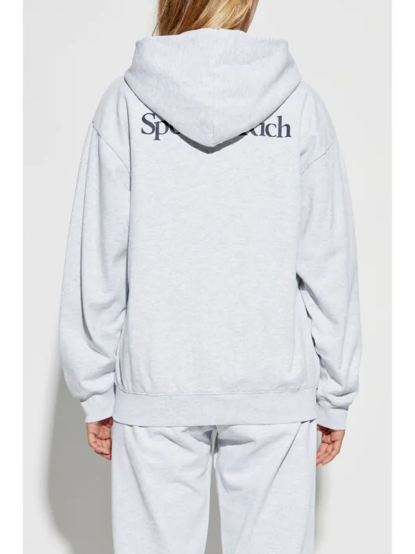 SPORTY & RICH GREY HOODIE SIZE EXTRA deals SMALL