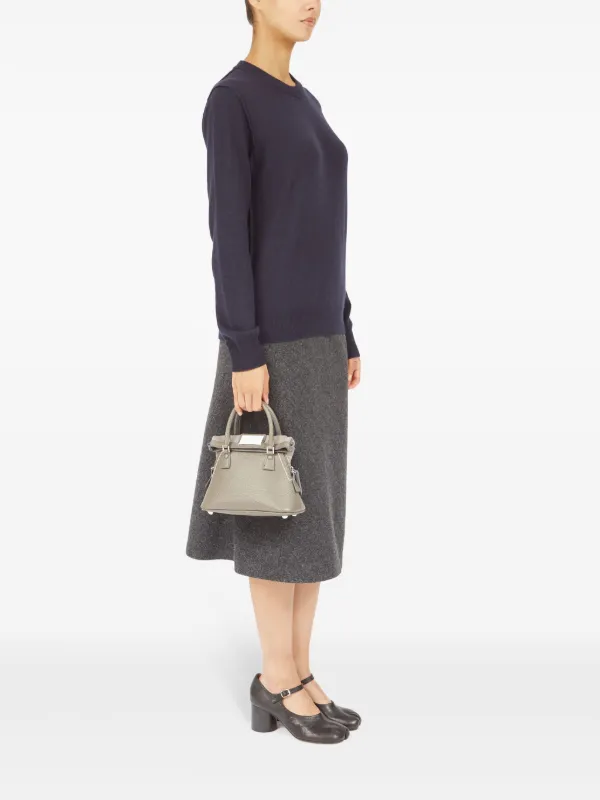 Maison Margiela 5AC Classique バッグ ミニ | グレー | FARFETCH JP Maison Margiela 5AC Classique バッグ ミニ | グレー | FARFETCH JP