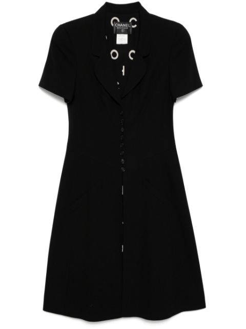 HOT SALE CHANEL 1997 Short Sleeve Dress Women