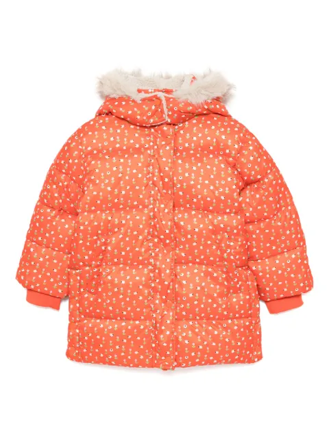 Stella McCartney Kids all-over graphic print puffer jacket