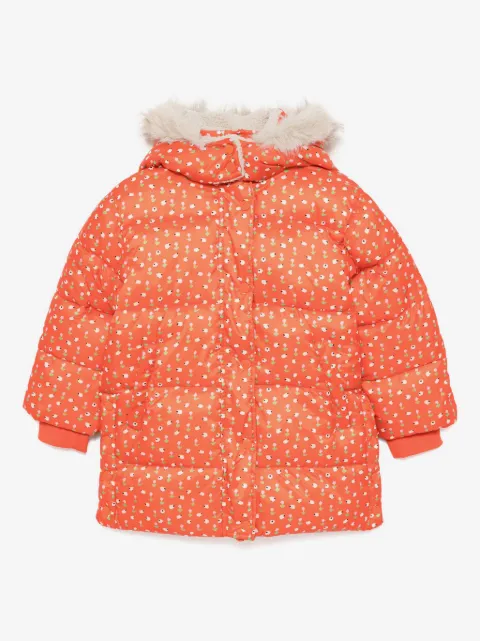 Stella McCartney Kids all-over graphic print puffer jacket