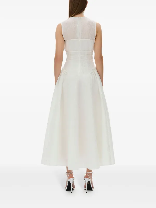 Rachel Gilbert Abito Sophia Bianco FARFETCH IT