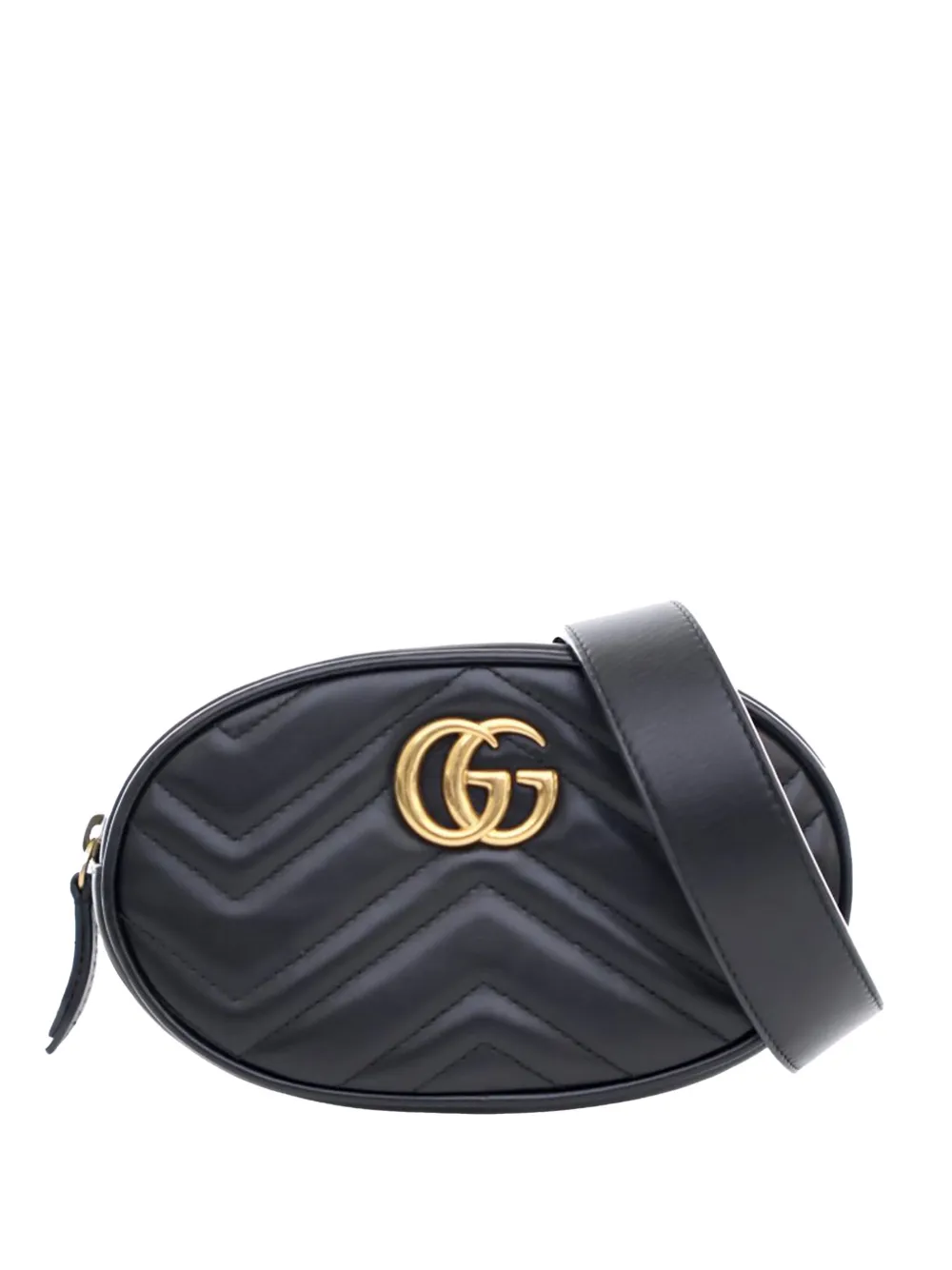 Gucci marmont matelasse belt bag sale