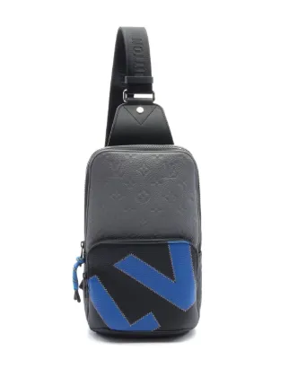 Louis Vuitton Pre Owned 2021 Avenue Body Bag Black FARFETCH SG
