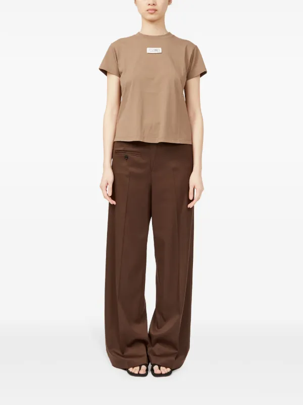 MM6 Maison Margiela Cotton Jersey T-shirt | Neutrals