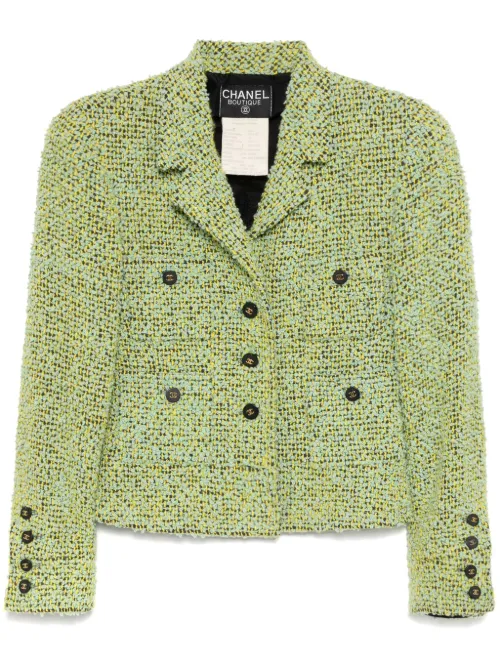 Veste à simple boutonnage (1994) - CHANEL Pre-Owned - Modalova