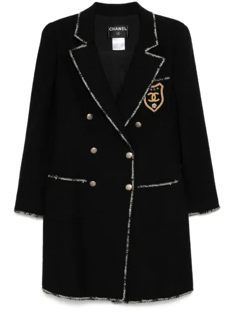 Cheap CHANEL 2005 double-breasted coat Women