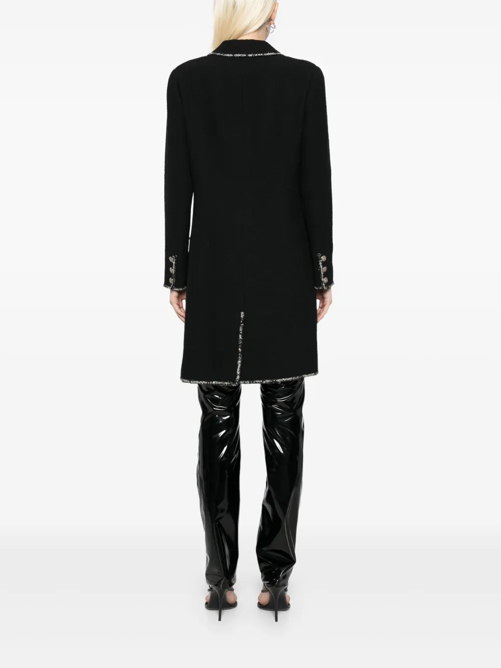 Cheap CHANEL 2005 double-breasted coat Women