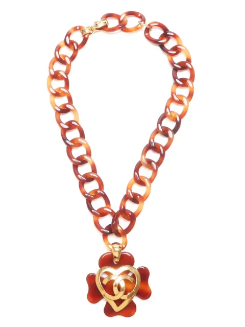 CHANEL Pre-Owned 1995 CC chain necklace