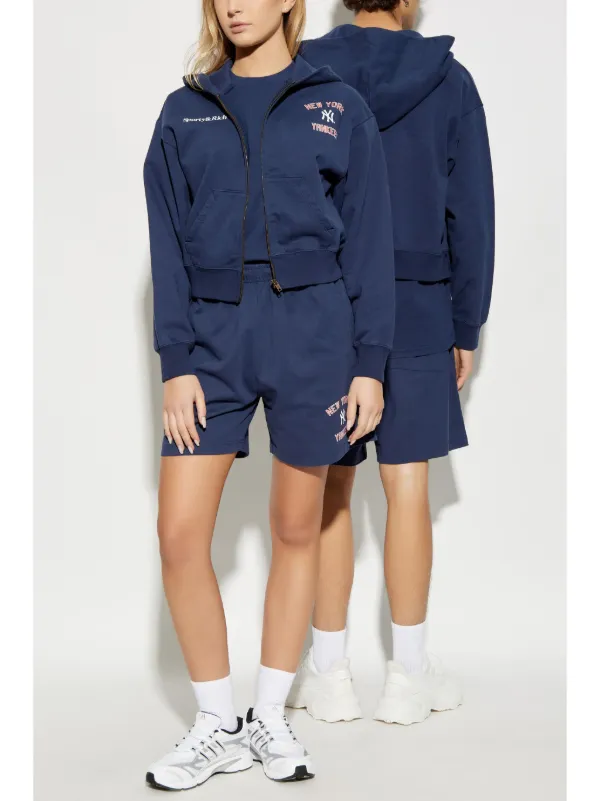 Sporty & Rich x 47 x New York Yankees トラックショーツ