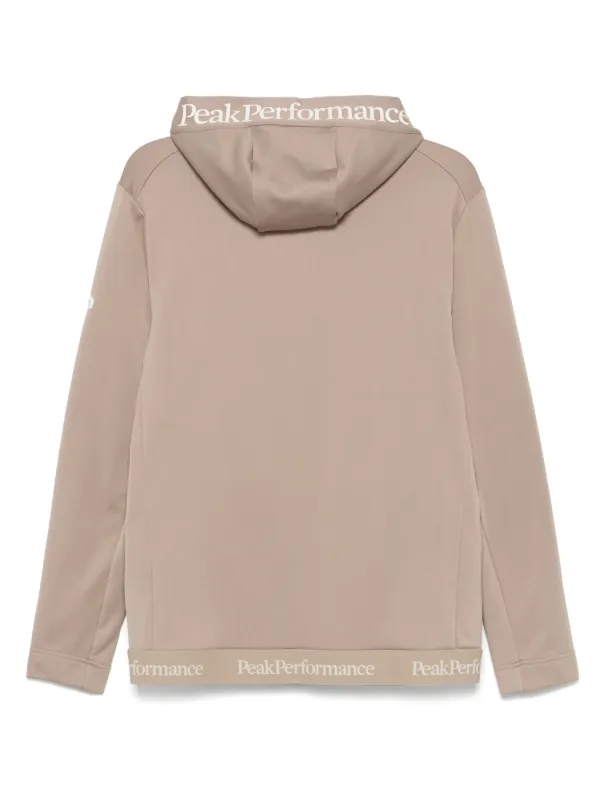 Peak performance hoodie beige best sale