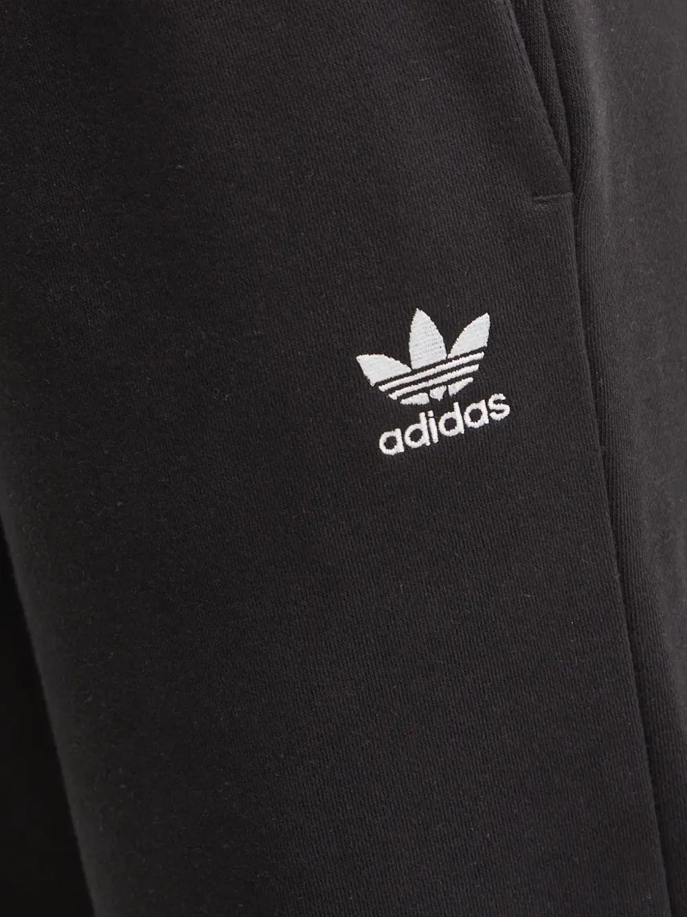 Adidas Originals Logo-embroidered Track Pants In Black