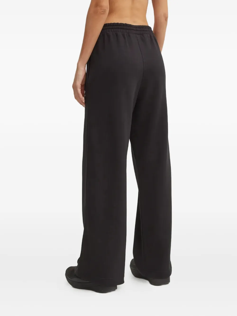 Adidas Originals Logo-embroidered Track Pants In Black