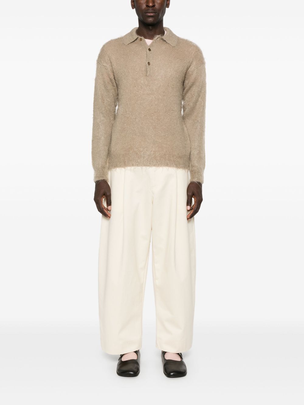 Studio Nicholson Sorte trousers - Beige