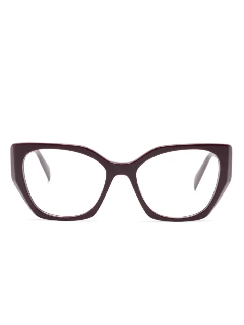 Prada Eyewear geometric-frame glasses