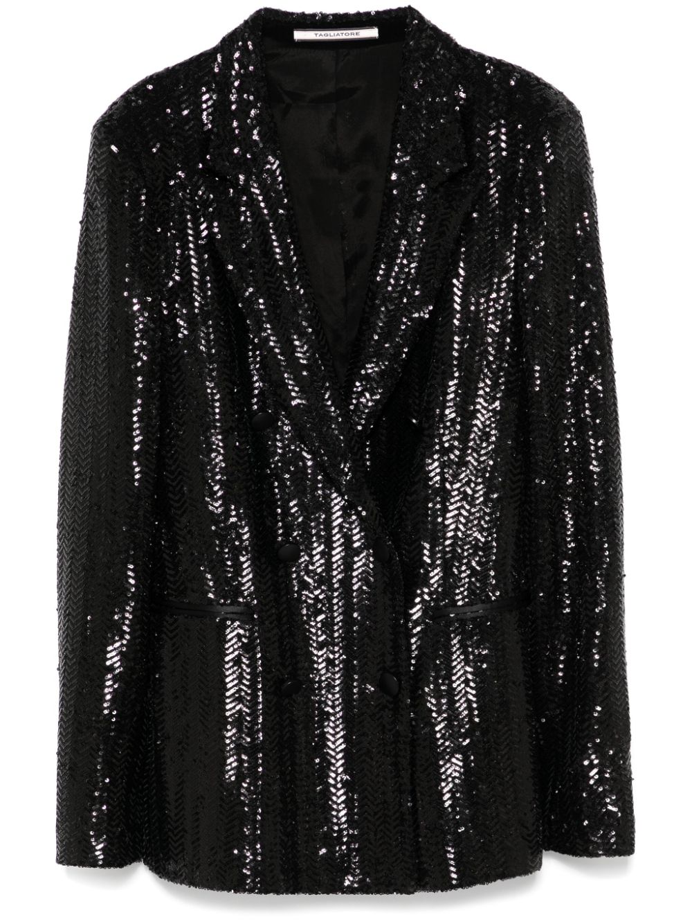 Tagliatore sequinned blazer Women