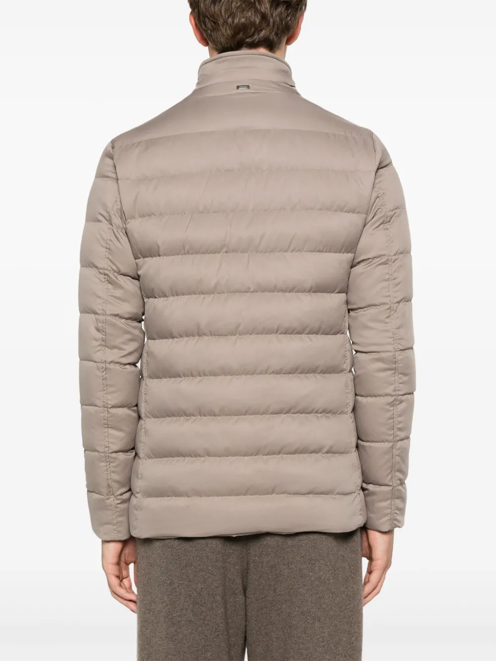 Herno Gewatteerde blazer Bruin