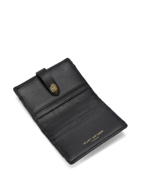 Kurt Geiger London Leather Cardholder Black FARFETCH EG