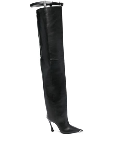 Mugler 95mm Piercing Fang boots