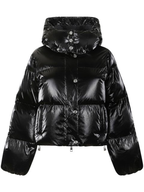 Elisabetta Franchi hooded puffer jacket