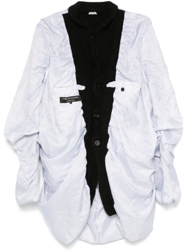 Comme Des Garçons Homme Plus パネル コート | ホワイト | FARFETCH JP