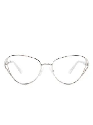 Swarovski Eyewear crystal-embellished Glasses | Silver