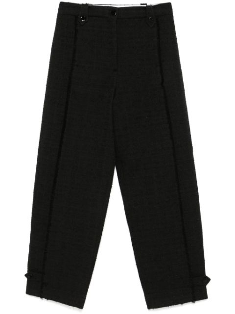 GANNI tweed trousers Women