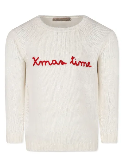 La Stupenderia embroidered sweater
