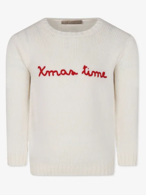 La Stupenderia embroidered sweater