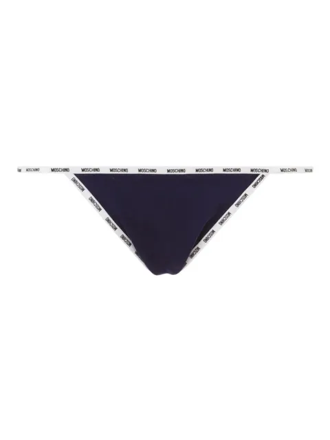 Moschino calzones con ribete del logo