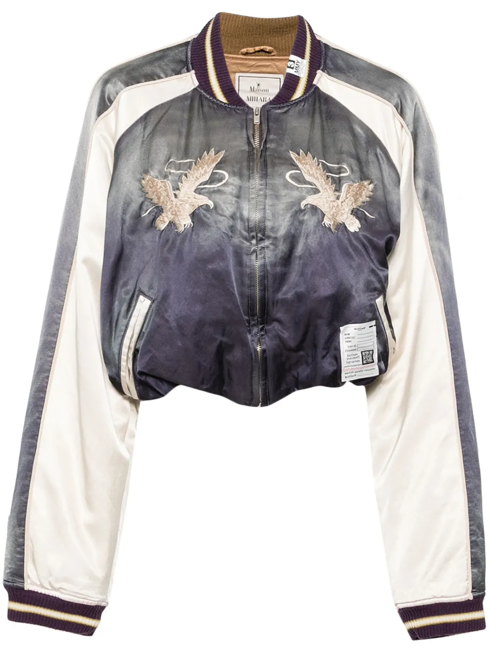 Maison MIHARA YASUHIRO Souvenir bomberjack Paars