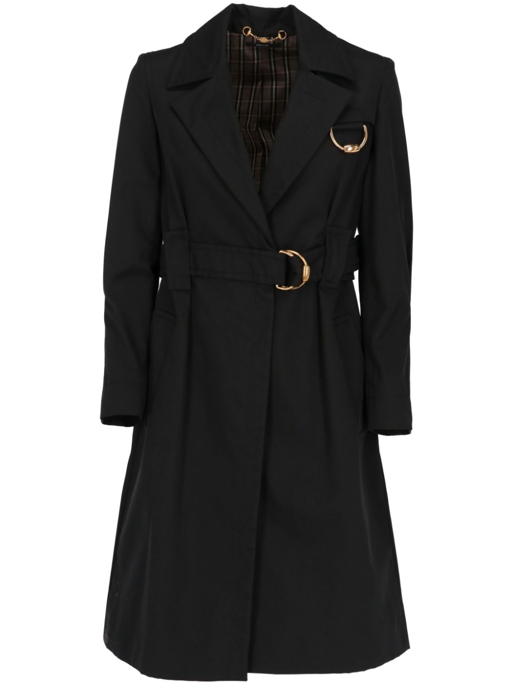 2000s belted trench coat