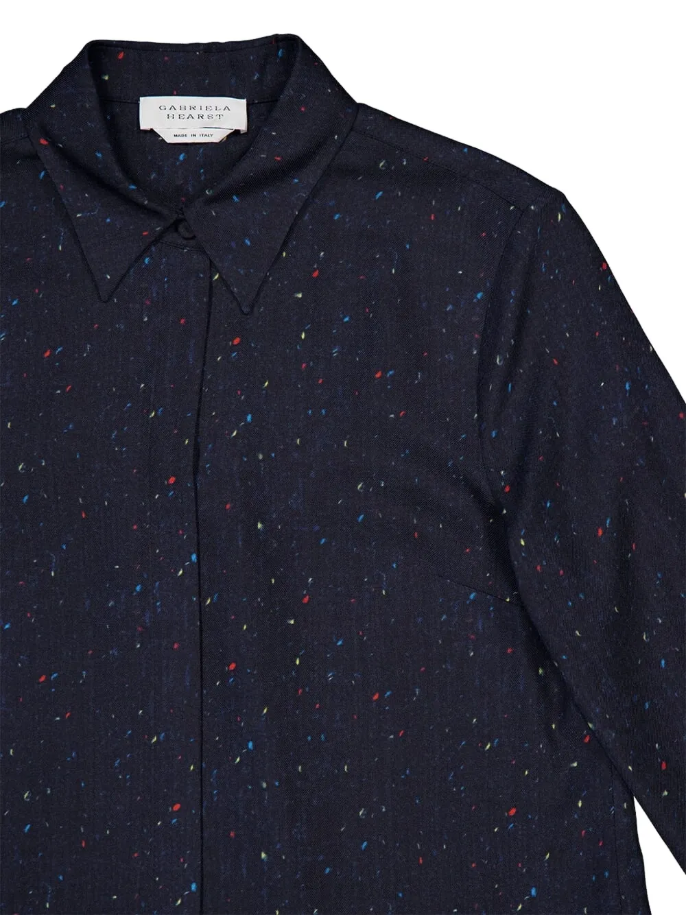Gabriela Hearst Wollen blouse Blauw