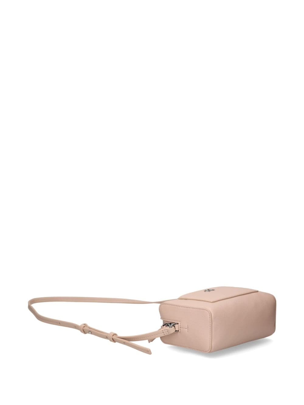 Shop Calvin Klein Logo Crossbody Bag In Pink