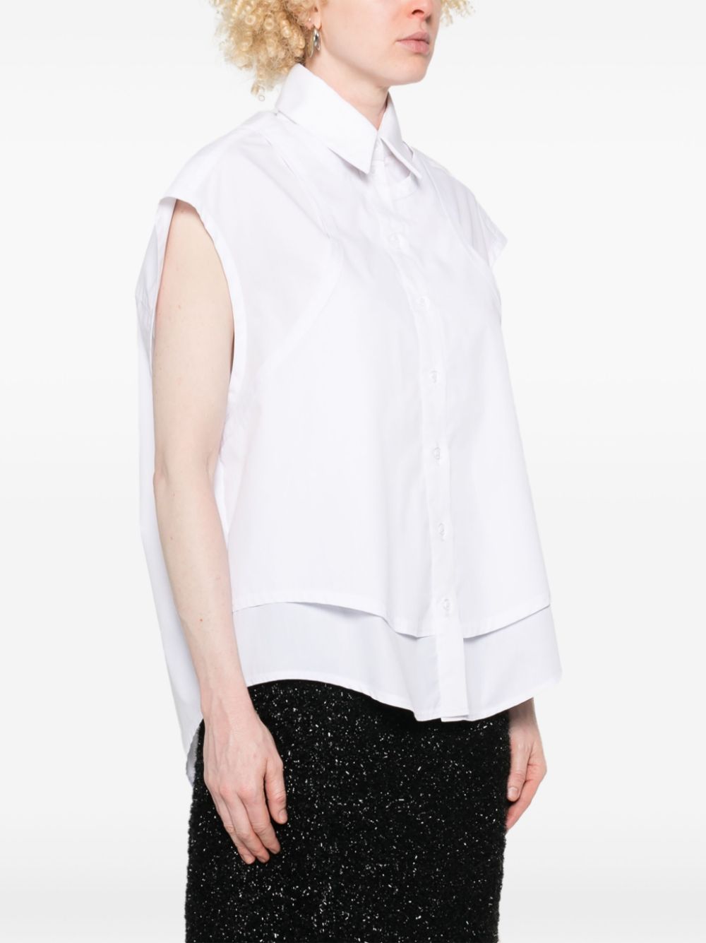 Diesel Layered Shirt Women