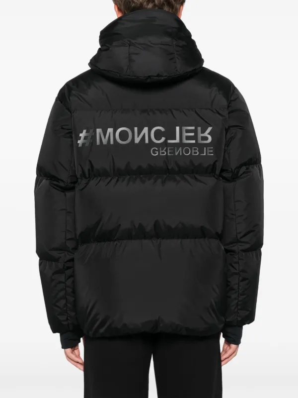 Moncler grenoble black jacket on sale