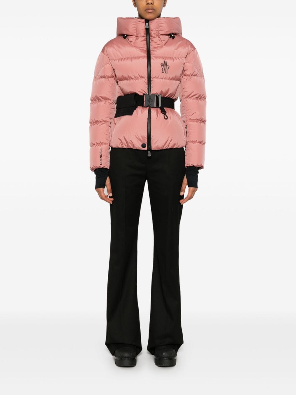 Moncler Grenoble Bouquetin ski-jack - Roze