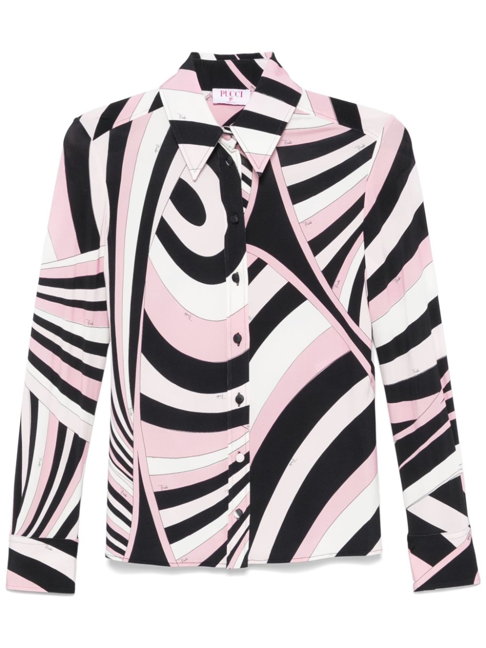 PUCCI Iride-print shirt - Pink