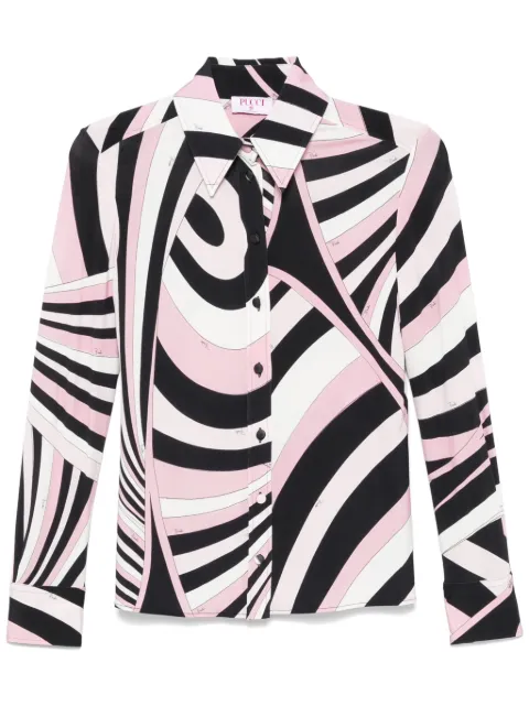 PUCCI camisa con estampado Iride