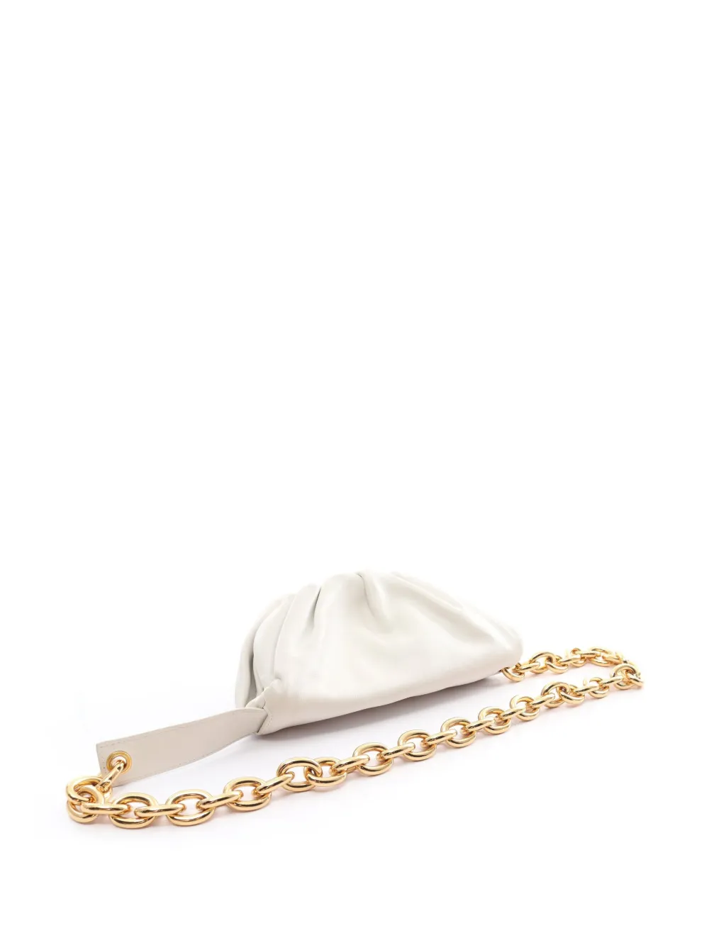 Bottega Veneta Pre-Owned 2010s The Chain Pouch clutch bag - Beige