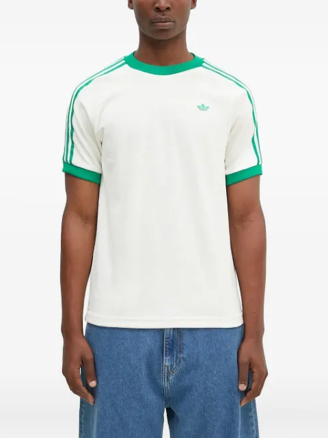 adidas three-stripe ringer T-shirt