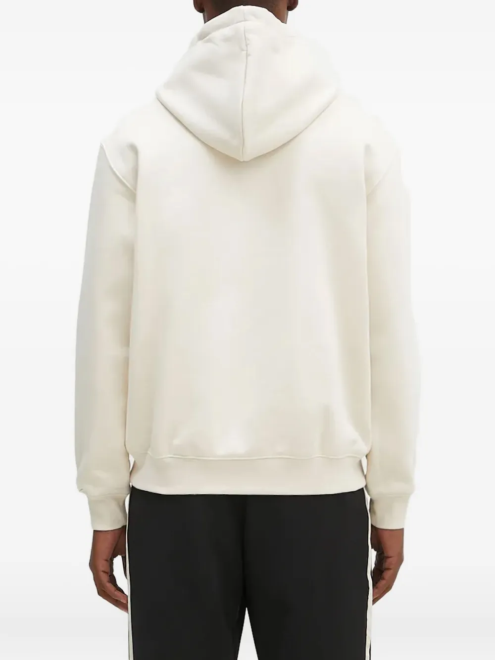 adidas Hoodie met logo-reliëf Wit