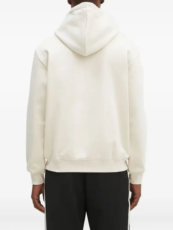 Adidas embossed-logo Hoodie | White | FARFETCH