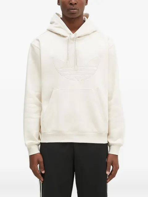 adidas embossed-logo hoodie